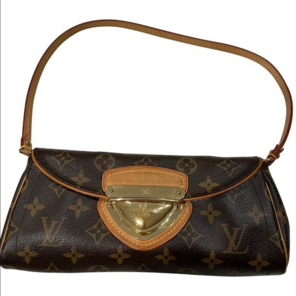 Louis Vuitton Monogram Canvas Beverly Clutch